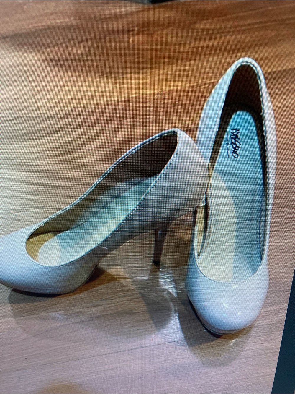 Women's Beige High Heel Pumps by Nino